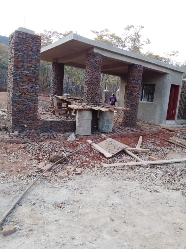 Stone Pillar Construction - Bestkeen Construction Zimbabwe