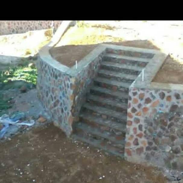 Stone Steps Installation - Harare, Zimbabwe - Bestkeen Construction Zimbabwe